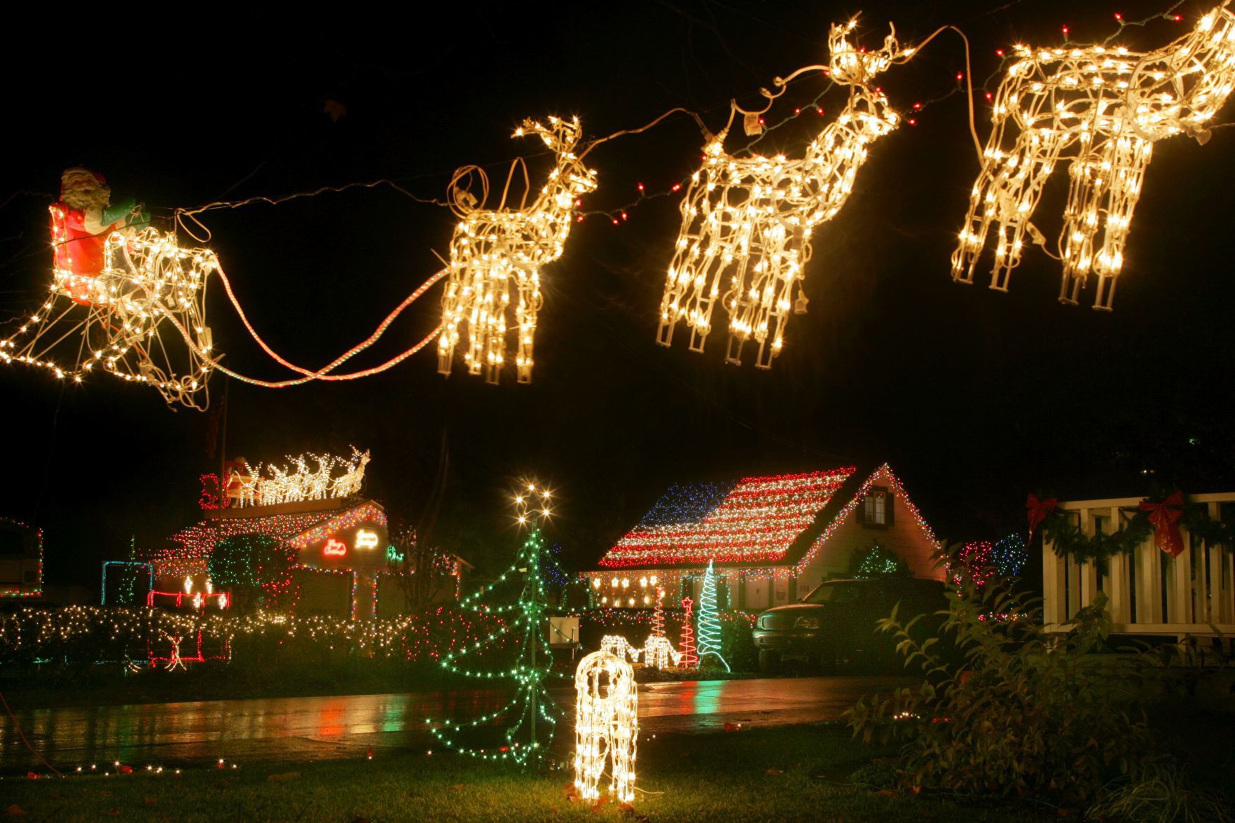 Napa Christmas lights